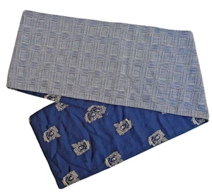 Pucci Unisex Wende Seidenschal grau/blau rechteckig 60" x 10" - Bild 1 von 6