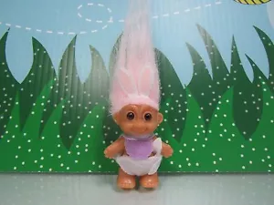 OSTERN STEHENDER BABYHASE - 2" Russ Troll Puppe - NEU IN ORIGINAL TASCHE - Bild 1 von 7