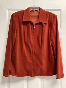 Women's Zip Front Jacket size XL - Picture 1 of 4