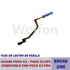 FLEX LECTOR HUELLA Xiaomi POCO X3 / X3 NFC / ( X3 PRO ) boton ORIGINAL envio 24h