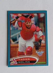 2012 Topps Opening Day Blue Border #174 Yadier Molina, 779/2012 - Picture 1 of 5