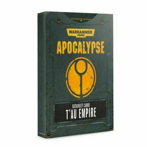 Apocalypse Datasheet Cards: Tau Empire - Warhammer 40k - Brand New! - Picture 1 of 1