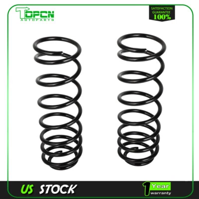 For Chevrolet Malibu 1997-2003 Oldsmobile Alero Pontiac 2x Rear Coil Spring Set - Image 1 of 4
