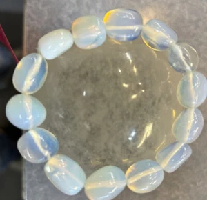Opalite Nugget Stretch Bracelet - Picture 1 of 4