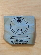 Girard Perregaux 50s Vtg 25.9mm Waterproof G-S A335 NOS Watch Crystal