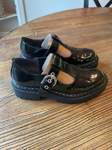 Circus NY by Sam Edelman Womens Emelia Loafer Black Patent Leather Size 7.5M - Picture 1 of 6