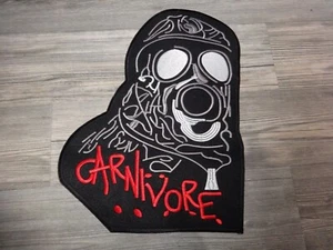 Carnivore Backpatch Patch Shape Thrash Metal Nuclear Death Exodus ** - Imagen 1 de 1