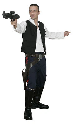 Star Wars Han Solo Costume New Hope Jacket Shirt Pants Film Set Quality - Image 1 of 3