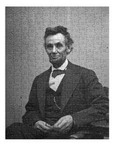 Rompecabezas Abraham Lincoln 252 piezas 10032 - Imagen 1 de 6