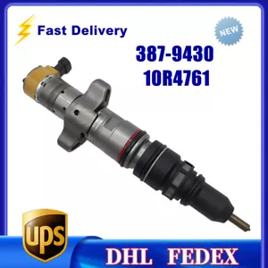 387-9430 Diesel Fuel Injector 3879430 For Caterpillar C7 E329D 336GC Excavator - Foto 1 di 9