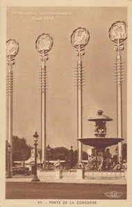 1937 Paris Exposition Internationale Porte De La Concorde - Bild 1 von 2