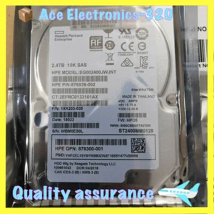 HPE 881507-001 881457-B21 2.4TB 12G SAS 10K 2.5" SFF 512e DS HDD Hard Drive - Afbeelding 1 van 4