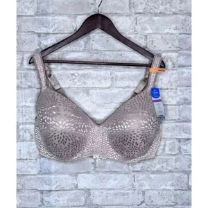 Playtex Love My Curves Bra Balconette 4823 Beige Underwire Full Coverage 44DD - Picture 1 of 9