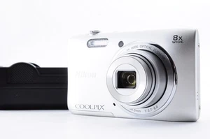 Nikon Coolpix S3600 Silver Near Mint Compact Digital Camera Y2839 - Picture 1 of 18