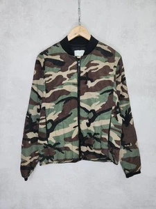 Sandro camouflage Lightweight down bomber jacket M - Picture 1 of 9