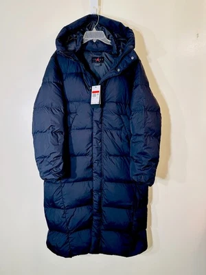 Nike Air Jordan Flight hooded down parka jacket black FV7269-010 NWT size L $375 - Image 1 of 4