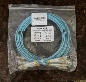 5 Pack Behona Lc To Lc 1m Like Acp Ep Memory ADDLCLC6M5OM3 Fiber Optic Cable - Picture 1 of 1