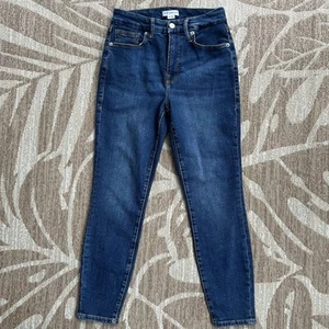 Good American Jeans Women's Size 8/29 Good Petite Skinny Ankle Dark Wash Denim - Picture 1 of 8