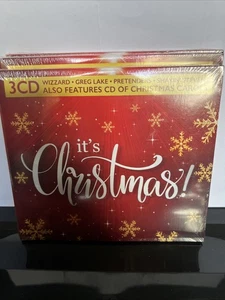 CD ALBUM - NEW & SEALED - IT'S CHRISTMAS - VARIOUS (3 DISCS) New Sealed Freepost - Picture 1 of 2