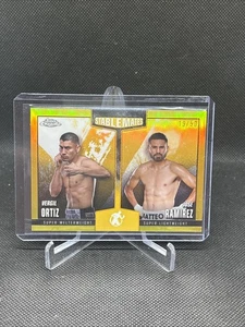2024 Topps Chrome Boxing Stablemates Gold Vergil Ortiz Jose Ramirez /50 #SM-5 - Picture 1 of 3