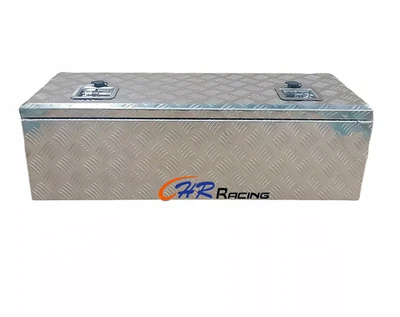 37''x12''x12'' Aluminium Pickup Trunk Trailer Camper Storage Tool Box with Lock - Image 1 of 4