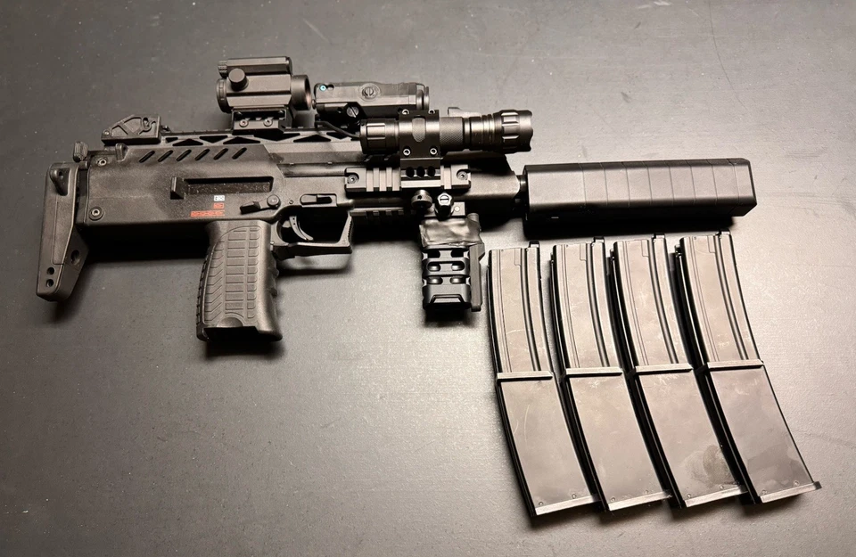 Sub ametralladora WE-Tech SMG-8 Airsoft GBB Foto 1 de 1