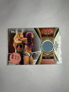 2020 Topps WWE Road to Wrestlemania 35 Mat Relics /25 Beth Phoenix #MR-BP - Picture 1 of 2