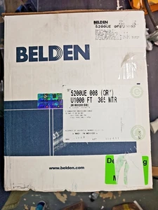 BELDEN 5200UE-008U1000 Sicurezza e suono, 2 conduttori 16 AWG, BC, CMR - Foto 1 di 1