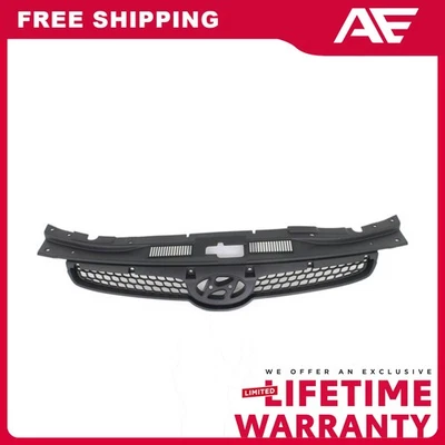 Conjunto de grade preto para 2009-2012 Hyundai Elantra - Imagem 1 de 4