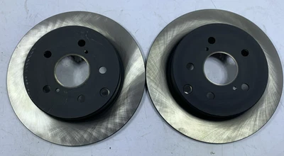 Pair Of Original Rear Brake Discs Toyota Rav4 2005-2016 Vanguard OEM - Image 1 of 4