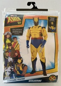 Xmen '97 Wolverine Cosplay Costume With Mask & Claws Adult Plus Size 2XL New - Picture 1 of 7