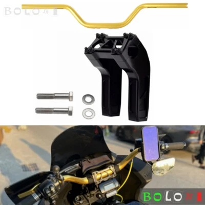 Kit elevador de manillar Dyna Softail Sportster para Harley Low Rider ST FXLRST FXLRS Foto 1 de 4