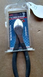 Diagonal Cutting Pliers Mit 7 1/2" Chain nos - Picture 1 of 2