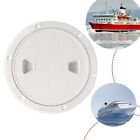 White Yacht Non-slip 6 Inch Round Deck Cover Lid Marine Sailing Inspection Boat