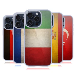 HEAD CASE GRUNGE COUNTRY FLAGS 2 ÉTUI COQUE EN GEL POUR APPLE iPHONE TÉLÉPHONES - Picture 1 of 17