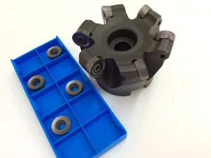 RCKT1204....Messerkopf 63mm/Z =6 mit 10 Stück Wendeplatten!! NEU!! - Picture 1 of 2