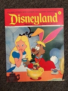 1972 No. 13 DISNEYLAND MAGAZINE Alice in Wonderland Dumbo Stories Games Comics - Picture 1 of 3