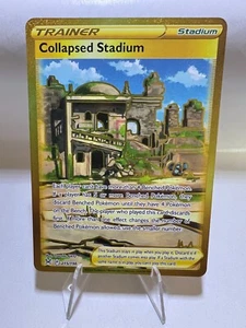 Collapsed Stadium / Stadionruine Verlorener Ursprung Secret Rare Exc. English - Picture 1 of 2