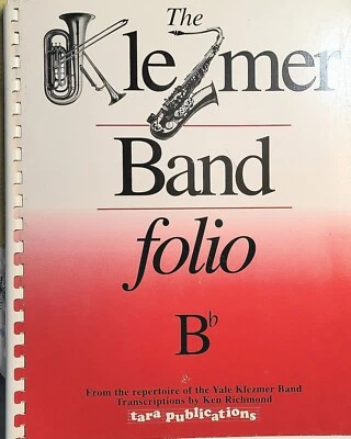 The Klezmer Band Folio for Bb Instruments Jewish Sheet Music Tara Book - Image 1 of 4