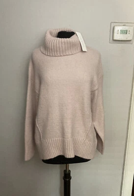 Suéter de cuello alto exuberante de gran tamaño grueso elástico grande nuevo con etiquetas Foto 1 de 4