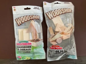 Woodshop Easy to Assemble Racecar & Birdfeeder - Picture 1 of 2