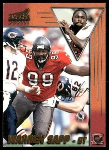 Warren Sapp 1998 Pacific Aurora #185 Tampa Bay Buccaneers MIAMI - Bild 1 von 2