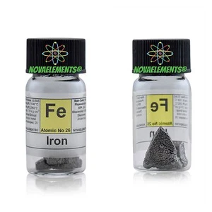 Iron Metal, Iron Element Sample, Iron Shiny Pieces 5 Grams 99.95% Pure Vial - Picture 1 of 5