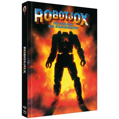 Mediabook Robot Jox + Wars Die Schlacht Der Stahlgiganten Cover A 2 Blu-Ray New - Image 1 of 2