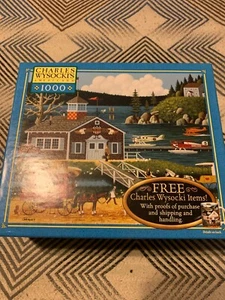 Puzzle completo Charles Wysocki Birds of a Feather MB 1000 piezas - Imagen 1 de 1