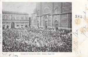 C2339) BOLOGNA MAGGIO 1901, CONVEGNO DEL TOURING CLUB, PIAZZA MAGGIORE. VG. - Bild 1 von 1