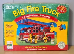 The Learning Journey Big Fire Truck Floor Puzzle NEW - Picture 1 of 3