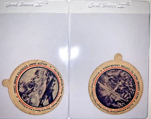 2 1944 America Attacks Dixie Lid Cards Doolittle Bombs Tokyo - Picture 1 of 4