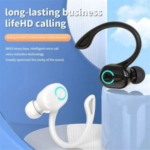 Avec Crochet d'Oreille Écouteurs Bluetooth Mini Réduction de Bruit Casque Jeu - Photo 1/10