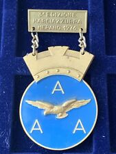 1976 Merano Vintage Italian Military Medal 3rd Division Marciazzurra AAA